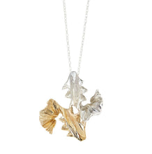 Load image into Gallery viewer, Success &amp; Prosperity Koi Pendant - Solid Sterling Silver and 9ct Gold - Tracy Trainor Jewellery