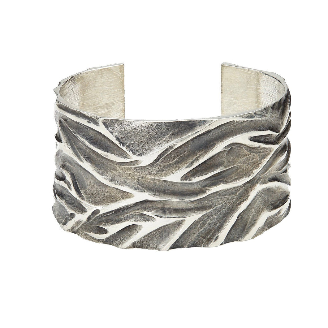 Braided River Patinated Cuff - Tracy Trainor Jewellery